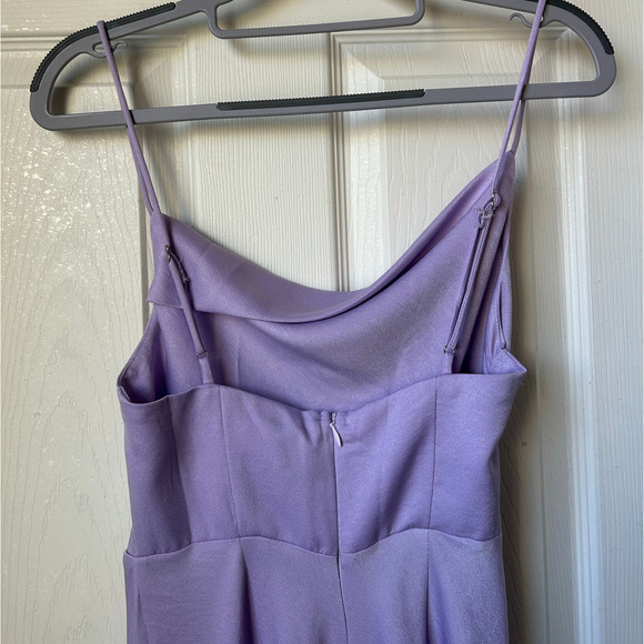 NWT Suki Front Split Lilac Midi Dress - XS - Picture 8 of 8